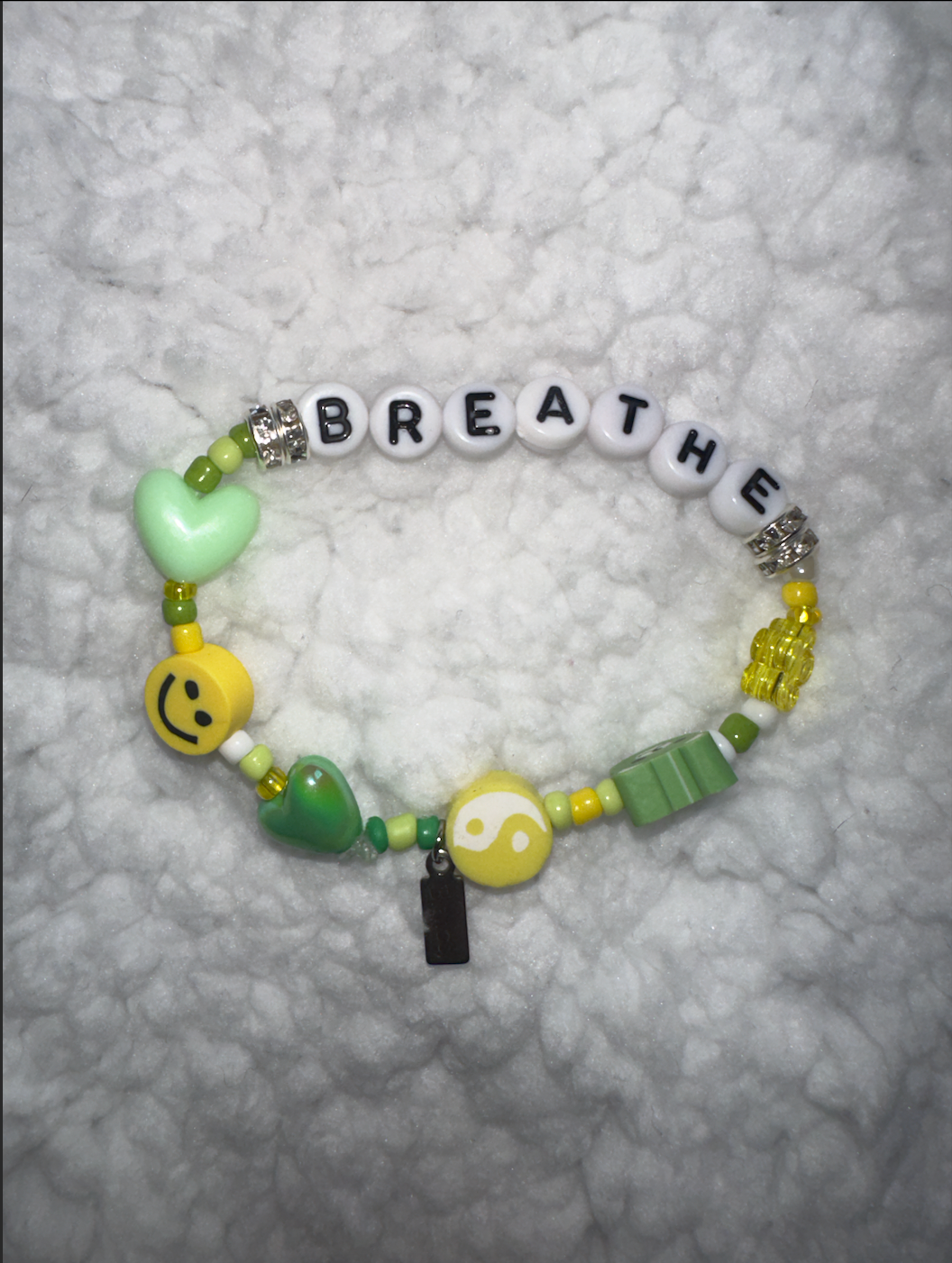 Limited Edition "BREATHE" Blanco Bracelets