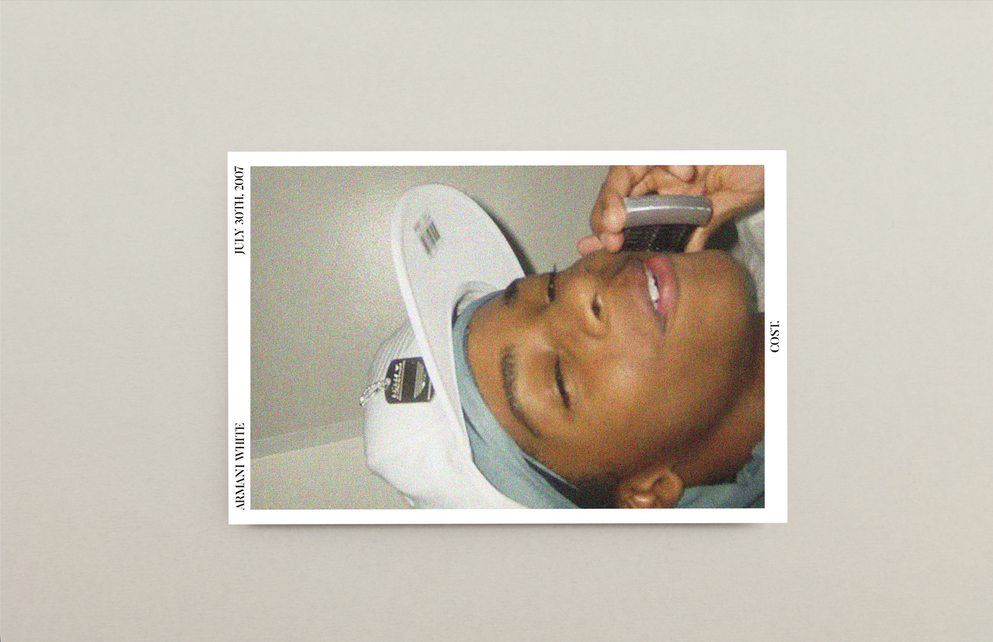 Armani White Postcard Subscription Series